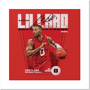 Damian Lillard Portland Premiere Posters and Art